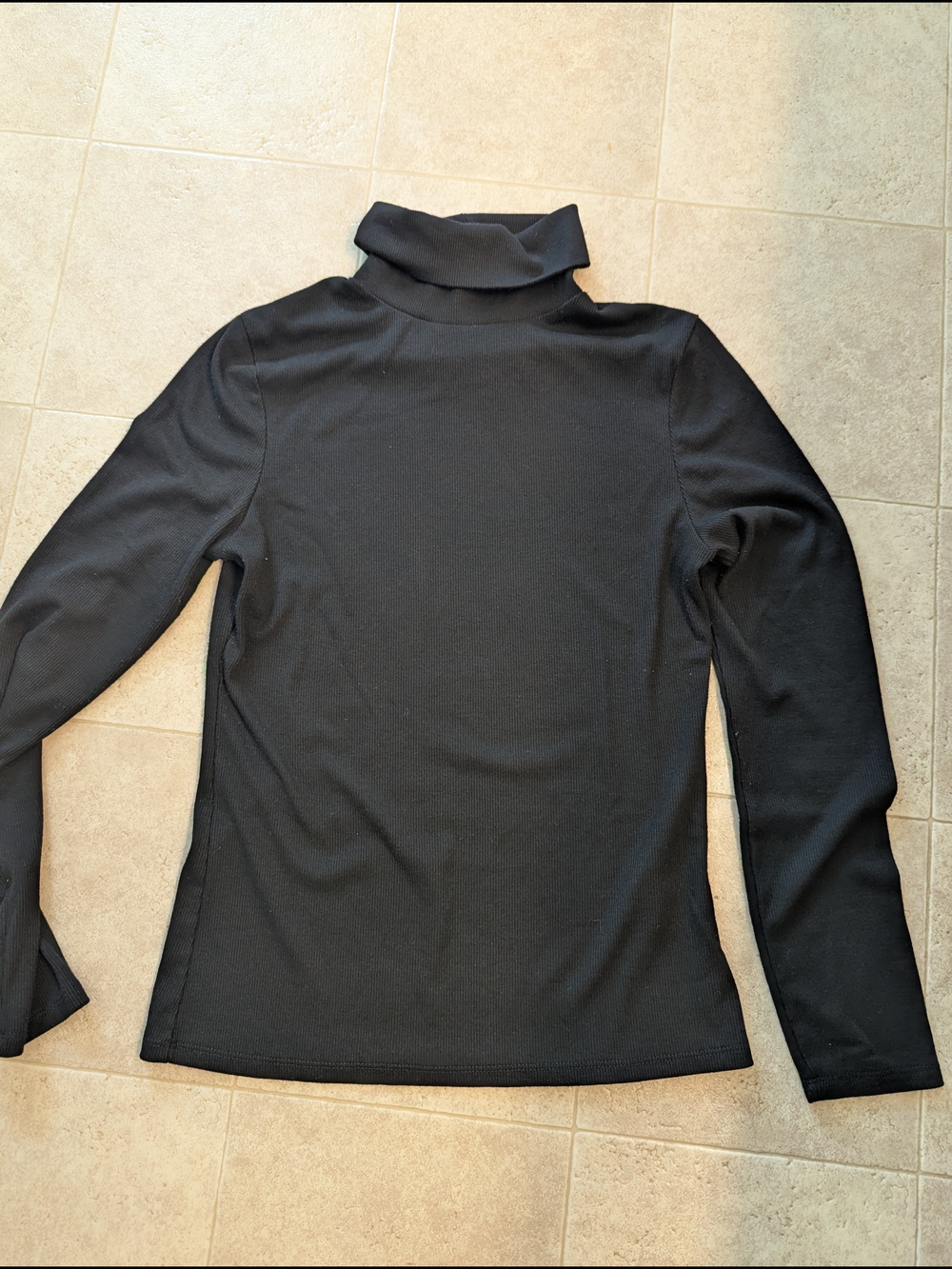 Streetwear Society Black Long Sleeve Turtleneck Top